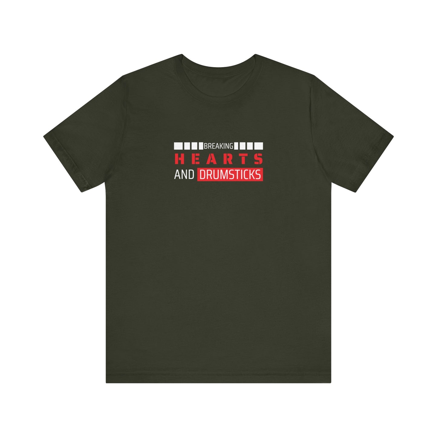 Breaking Hearts and Drumsticks Tee