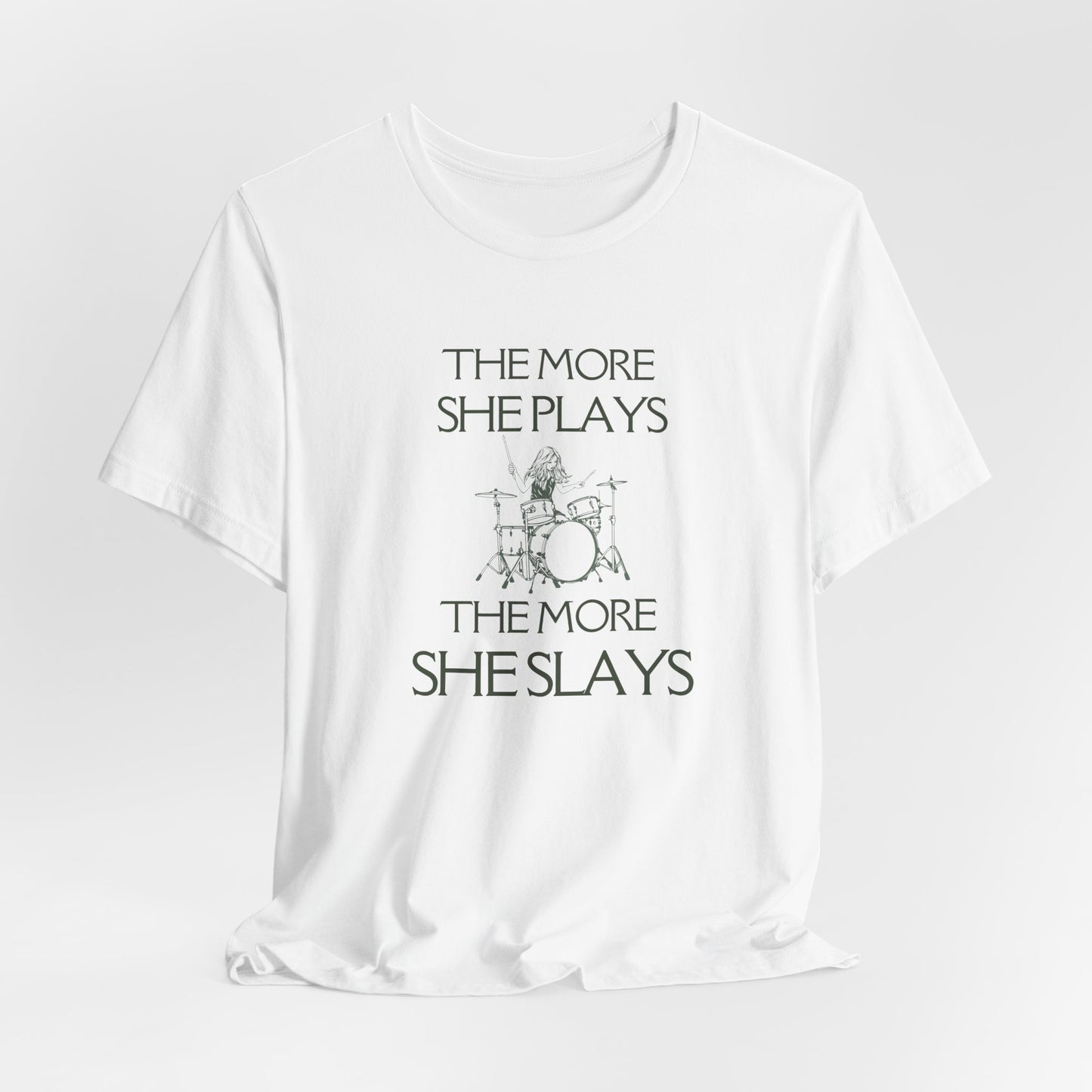 The More She Plays The More She Slays Tee