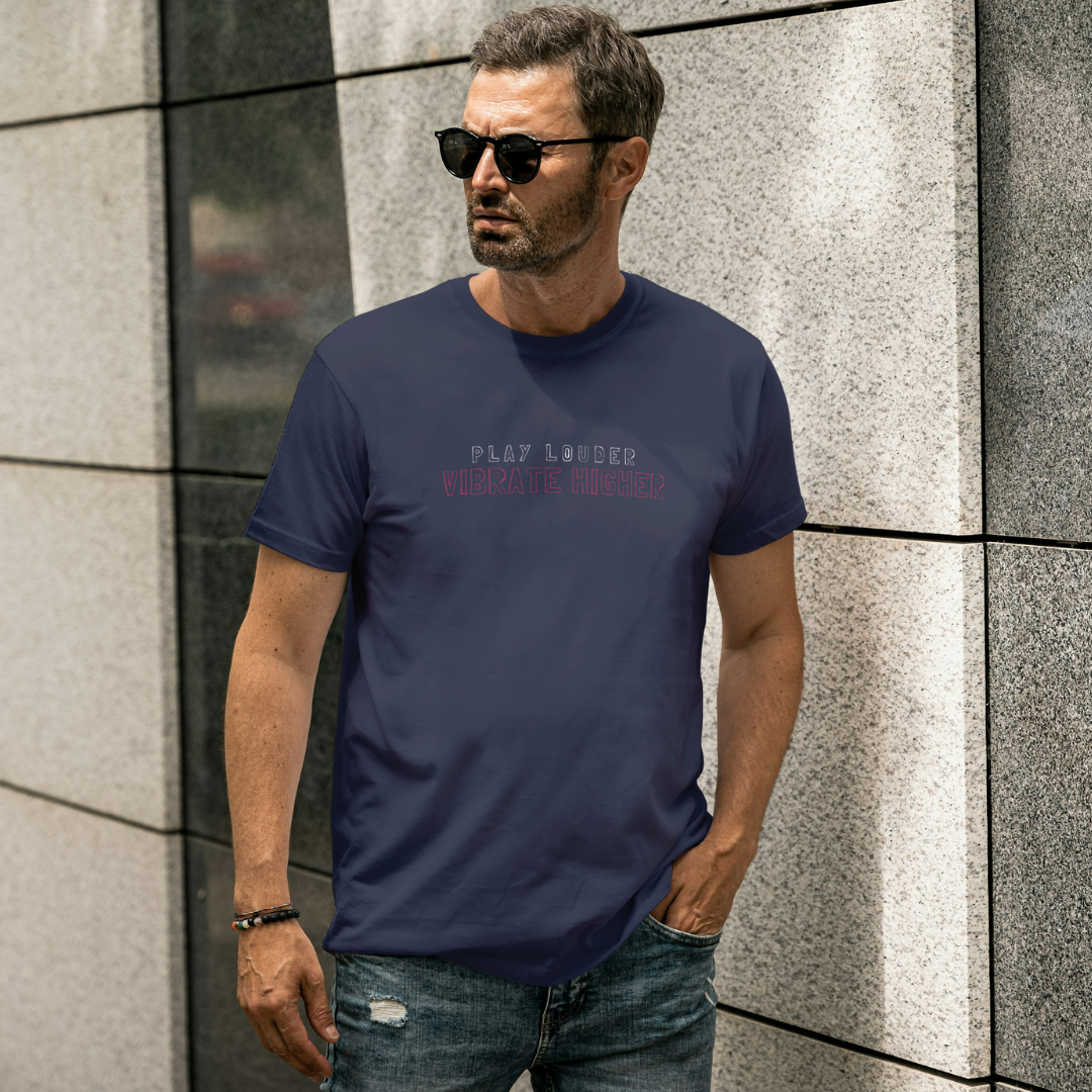 Play Louder Vibrate Higher Tee