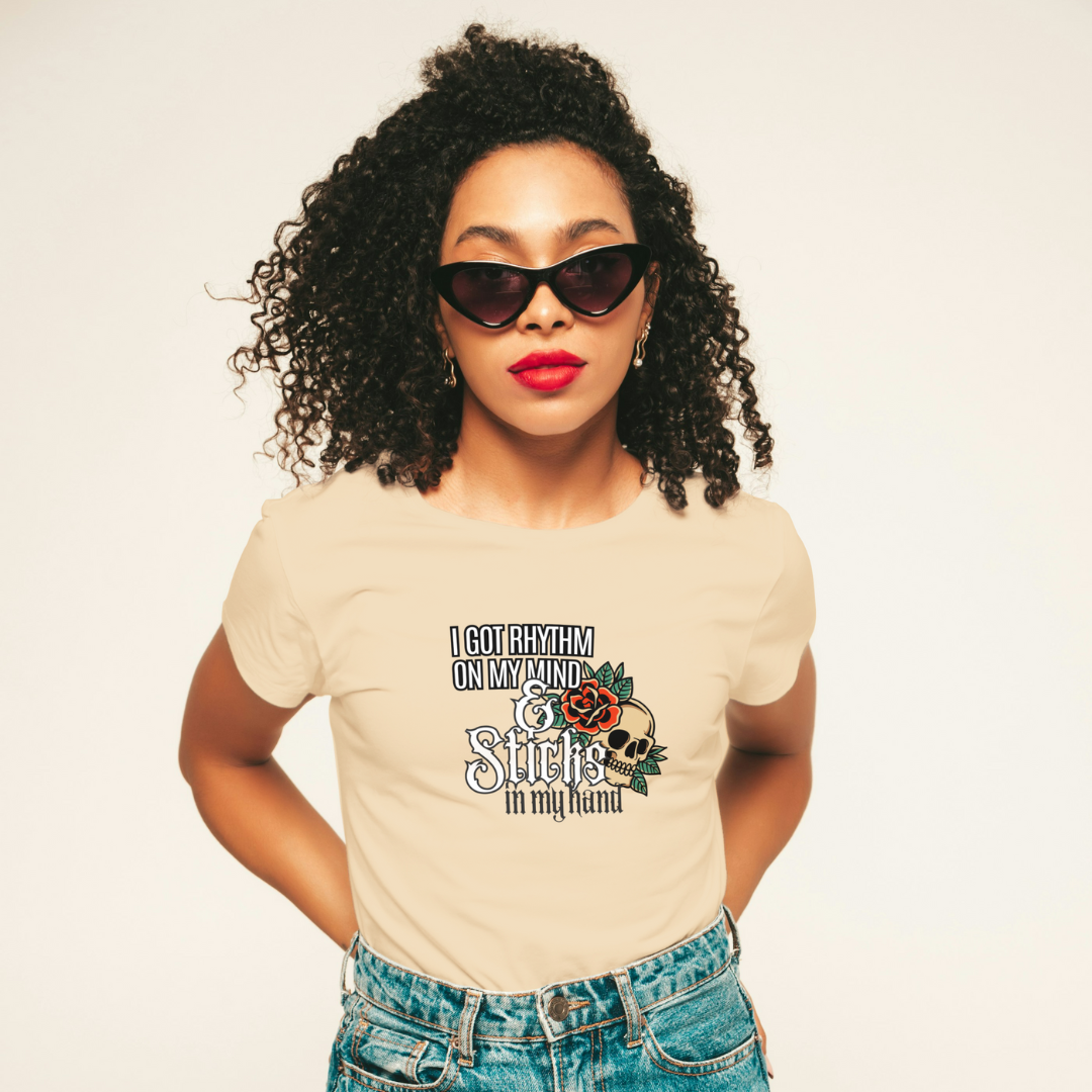 I Got Rhythm On My Mind Tee (Light)