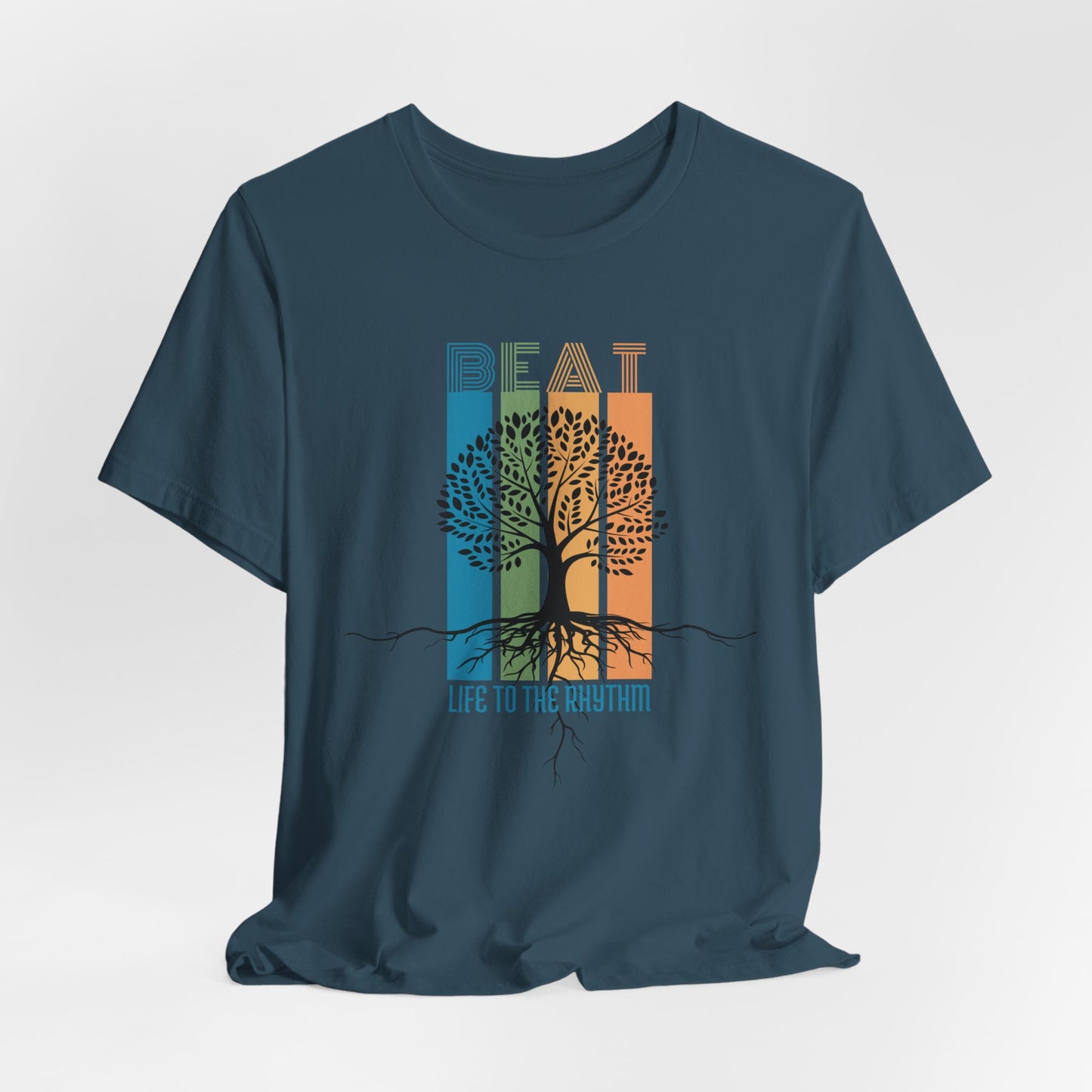 Beat Life To The Rhythm Unisex Jersey Short Sleeve Tee