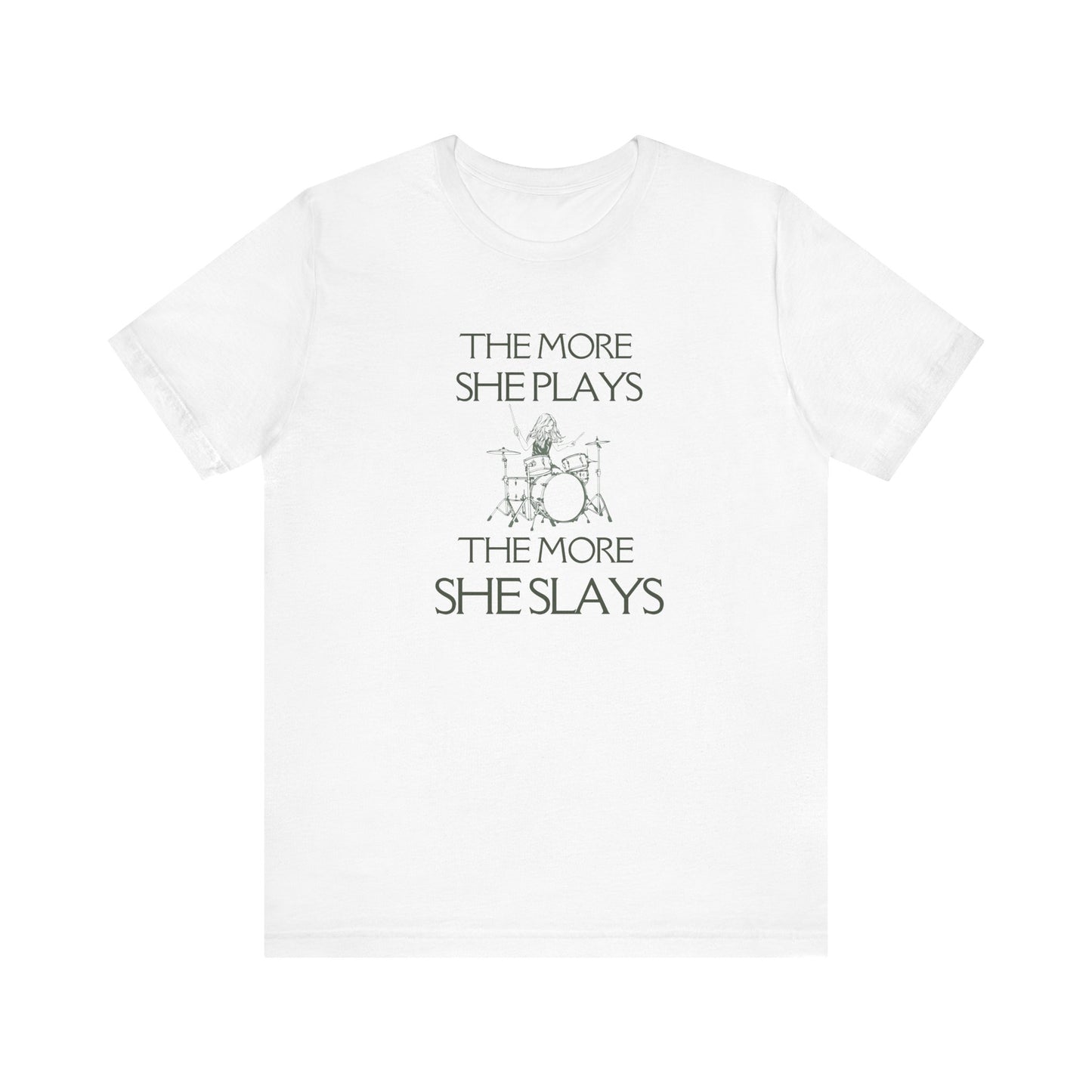 The More She Plays The More She Slays Tee