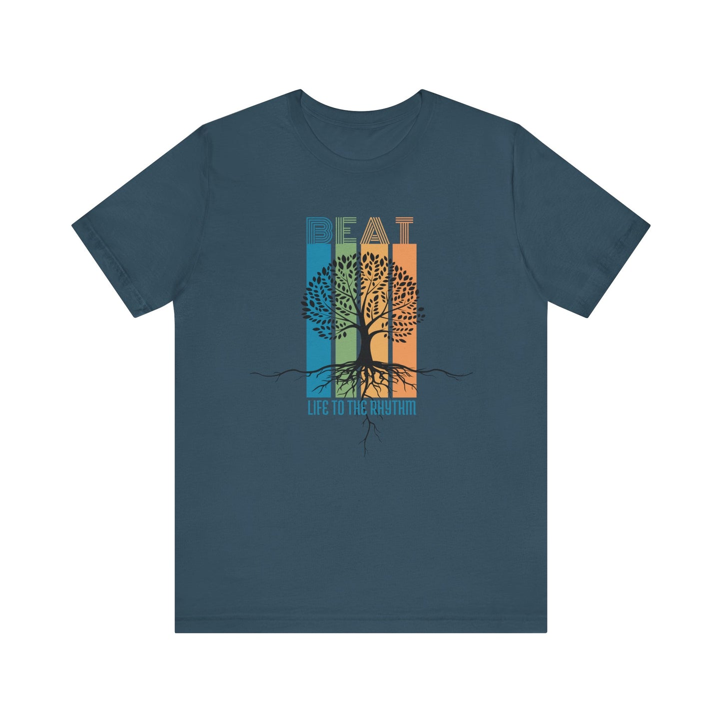 Beat Life To The Rhythm Unisex Jersey Short Sleeve Tee