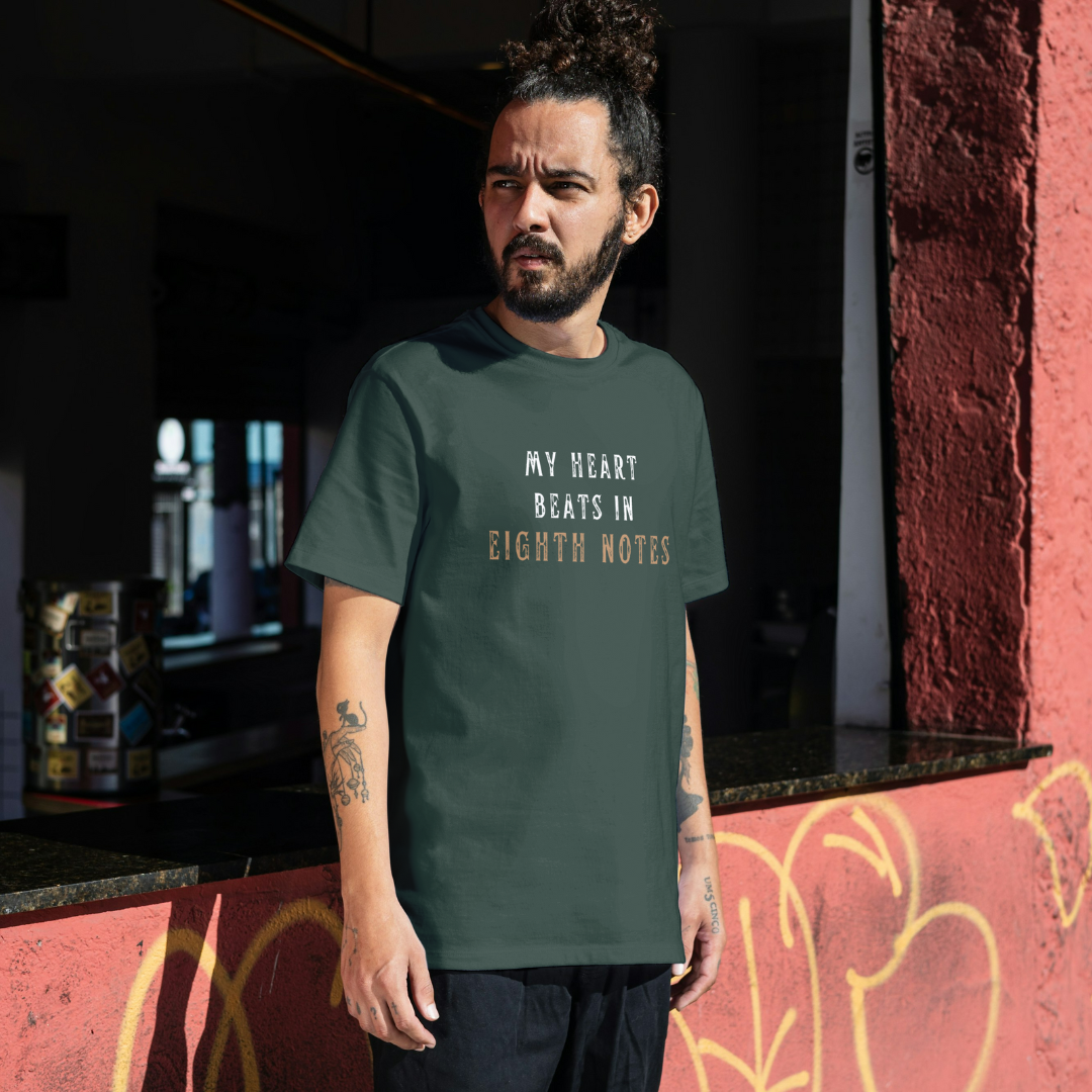 My Heart Beats In Eight Notes Tee