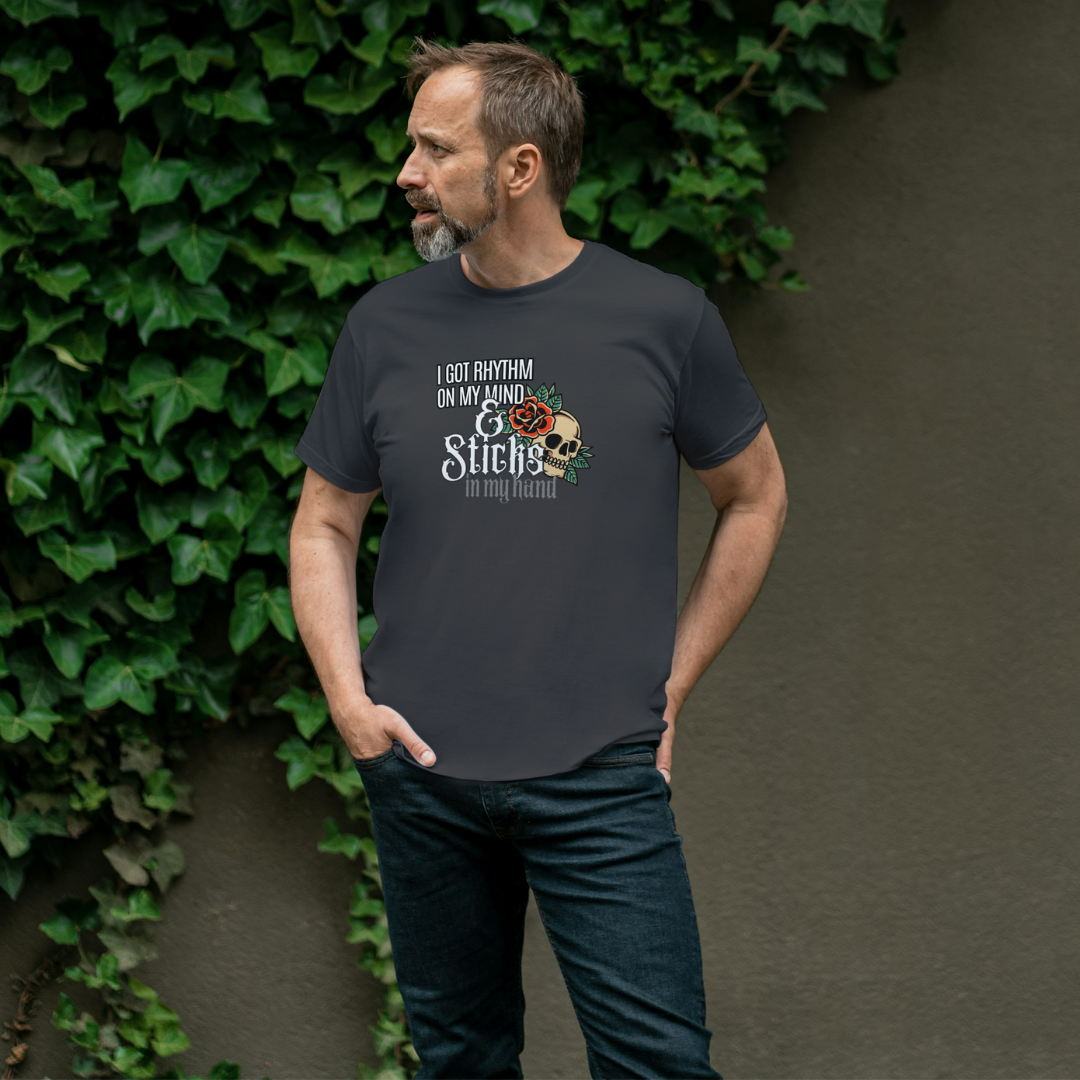 I Got Rhythm On My Mind Tee (Dark)