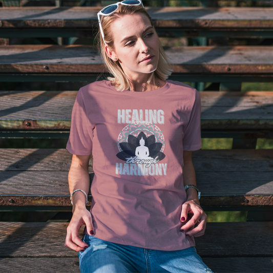 Healing Through Harmony T-Shirt (Warm)