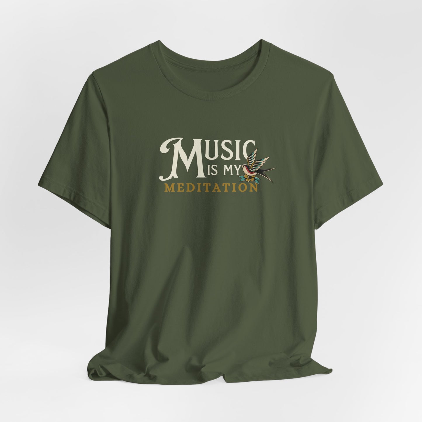 Music Is My Meditation Tee
